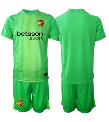 Inter Milan Portero Tercera Equipación Niños 2025-26 Manga Corta (+ Pantalones cortos)